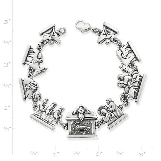 View Larger Image of Nativity Link Bracelet