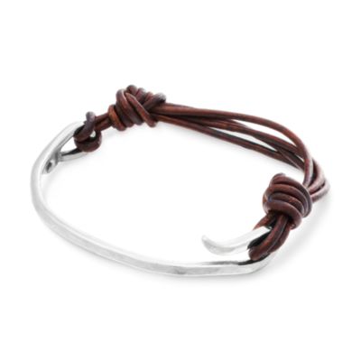 leather charm bracelets
