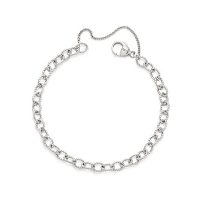 Twisted Wire Cable Charm Bracelet thumbnail 8
