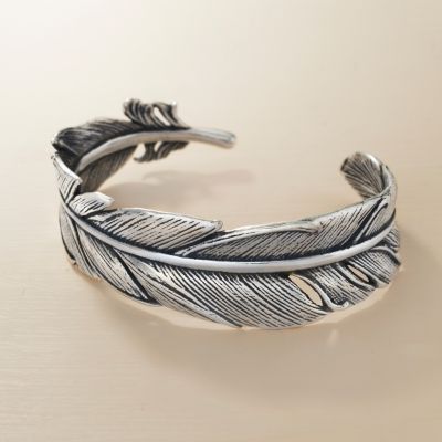 feather cuffs