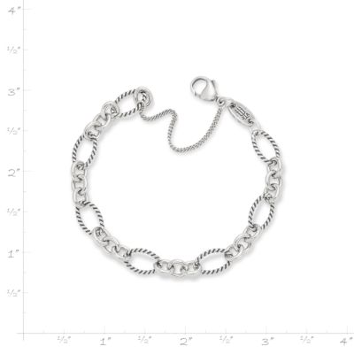 Oval Twist Charm Bracelet James Avery