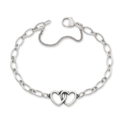 Two Hearts Together Charm Bracelet thumbnail 8