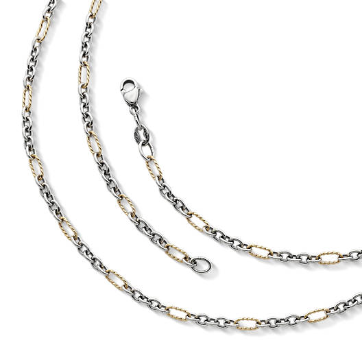 View Larger Image of Medium Cable Figaro Chain