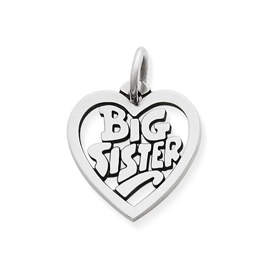 View Larger Image of "Big Sister" Heart Charm