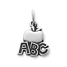 ABC Apple Charm