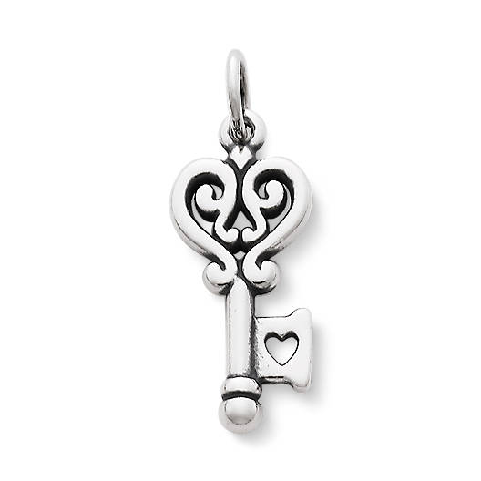 View Larger Image of Key to My Heart Charm