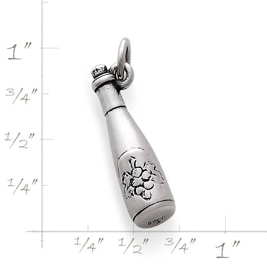View Larger Image of Wine Bottle Charm