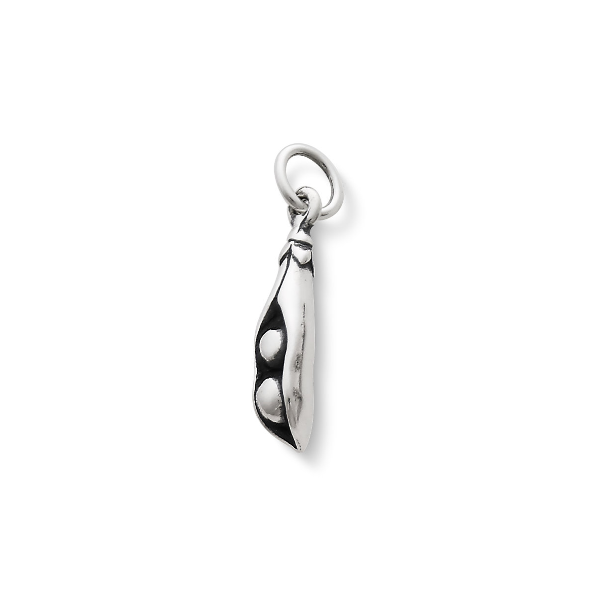 Sterling Silver Two Peas In A Pod Charm