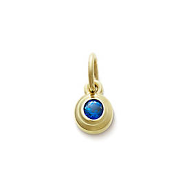 Avery Remembrance Pendant with Lab-Created Blue Sapphire