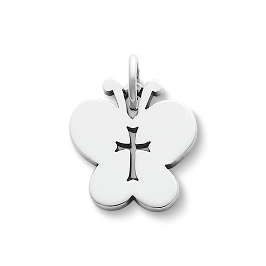 View Larger Image of Crosslet Butterfly Charm