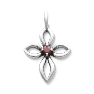 Avery Remembrance Birthstone Cross Pendant thumbnail 6