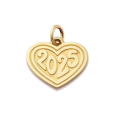 Heart with "2025" Charm James Avery