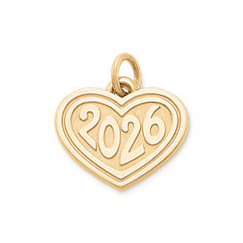 Heart with "2026" Charm