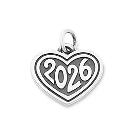 Heart with "2026" Charm