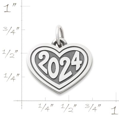 Heart with "2024" Charm James Avery