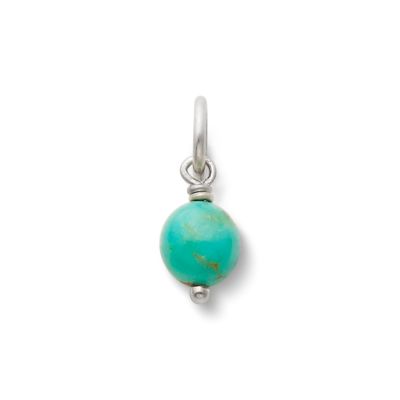 turquoise charm bead