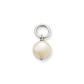 Cultured Pearl Bead Charm