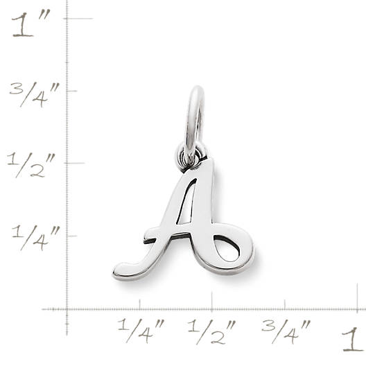 View Larger Image of Script Initial Charm
