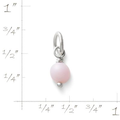 Light Pink Glass Enhancer Bead James Avery