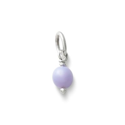 Lavender Glass Enhancer Bead James Avery