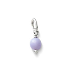 Lavender Glass Enhancer Bead