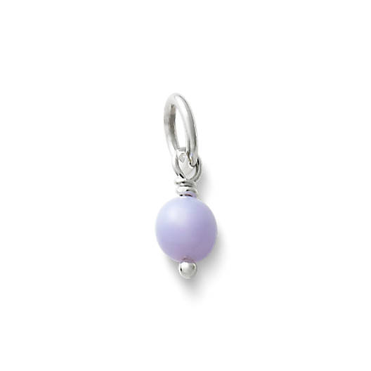 View Larger Image of Lavender Glass Enhancer Bead