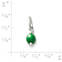 View Larger Image of Green Glass Enhancer Bead