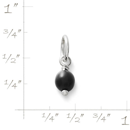 View Larger Image of Black Glass Enhancer Bead