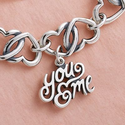 "You & Me" Charm James Avery