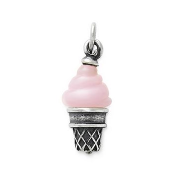 James Avery Enamel Birthday Cake Charm - Pink