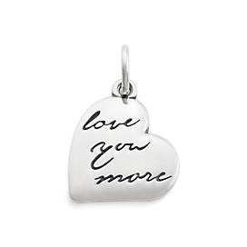"Love You More" Charm