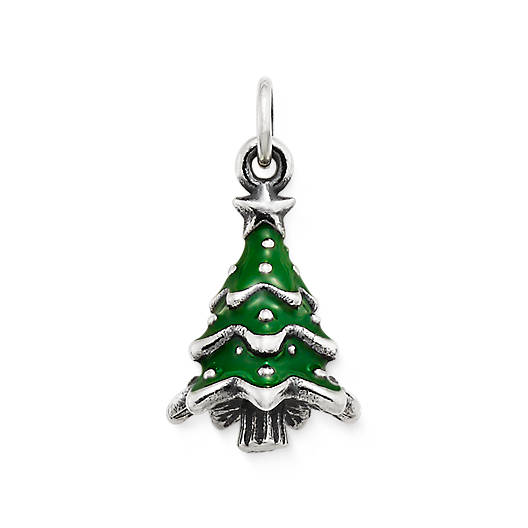Charms for Bracelets and Necklaces Christmas Tree Charm