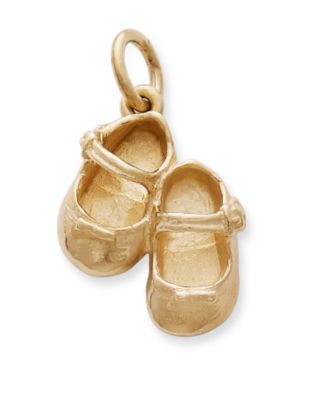 Lil' Girl Baby Shoes Charm - James Avery