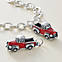 View Larger Image of Enamel Vintage Truck Charm