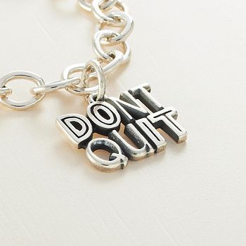 Don't Quit Charm - James Avery