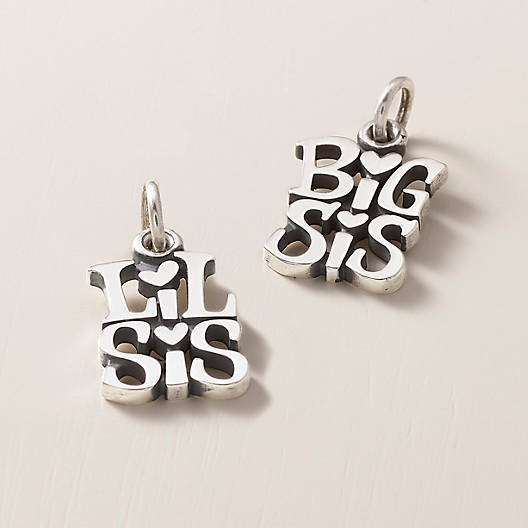 15pcs Big Sister Charms Charms silver tone Big Sister Charms pendants 19x16mm