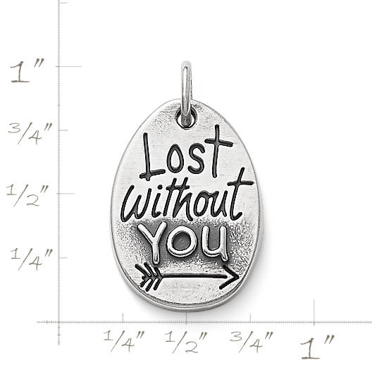 View Larger Image of "Lost Without You" Charm