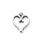 View Larger Image of Forever and Always Heart Charm