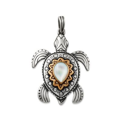Sea Turtle Gemstone Pendant thumbnail 6