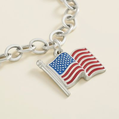 Enamel American Flag Charm - James Avery