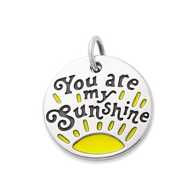 Enamel You Are My Sunshine Charm James Avery