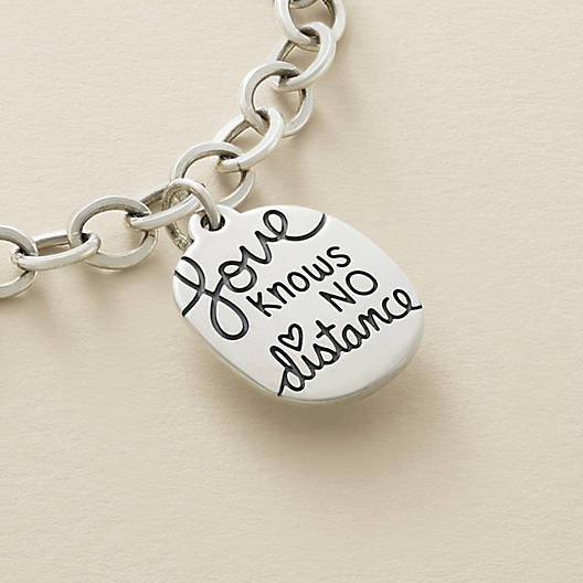 View Larger Image of "Love Knows No Distance" Charm