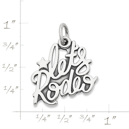 View Larger Image of "Let's Rodeo" Charm