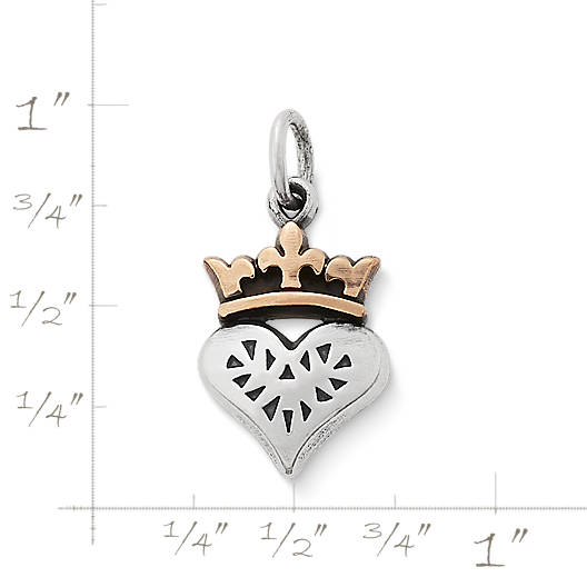 View Larger Image of Queen of My Heart Charm