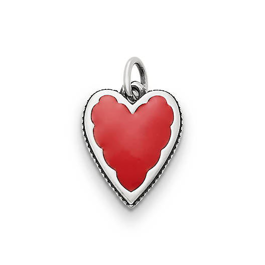 View Larger Image of Enamel Red Heart Charm