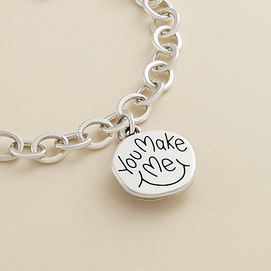 View Larger Image of "You Make Me" Smile Charm