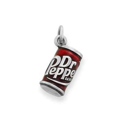 Enamel Dr Pepper Charm