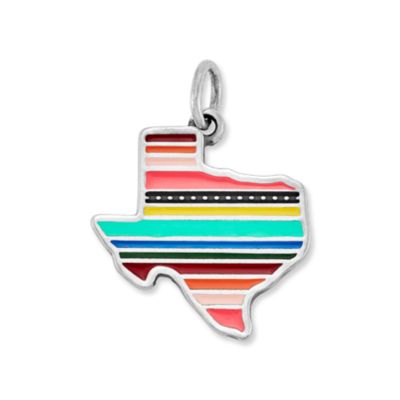 Enamel Texas Serape Charm