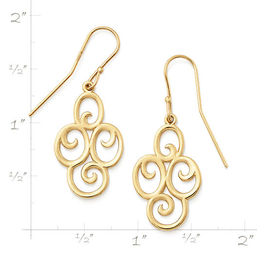 View Larger Image of Four Swirl Ear Hooks
