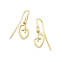 View Larger Image of Delicate Mother's Love Ear Hooks